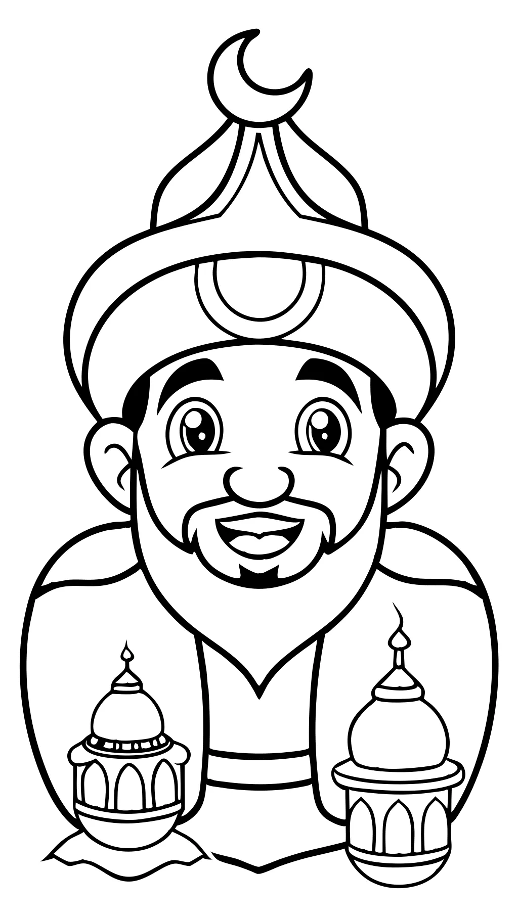 aladdin coloring pages